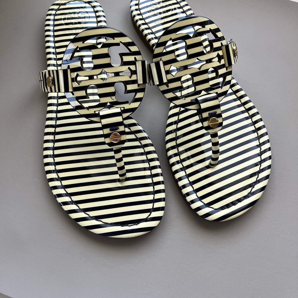 Tory Burch Striped Sandals